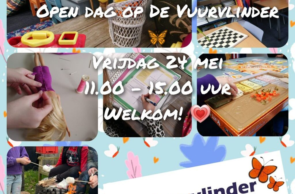 Ontdek de unieke onderwijservaring tijdens onze Open Dag 24 Mei 2024!
