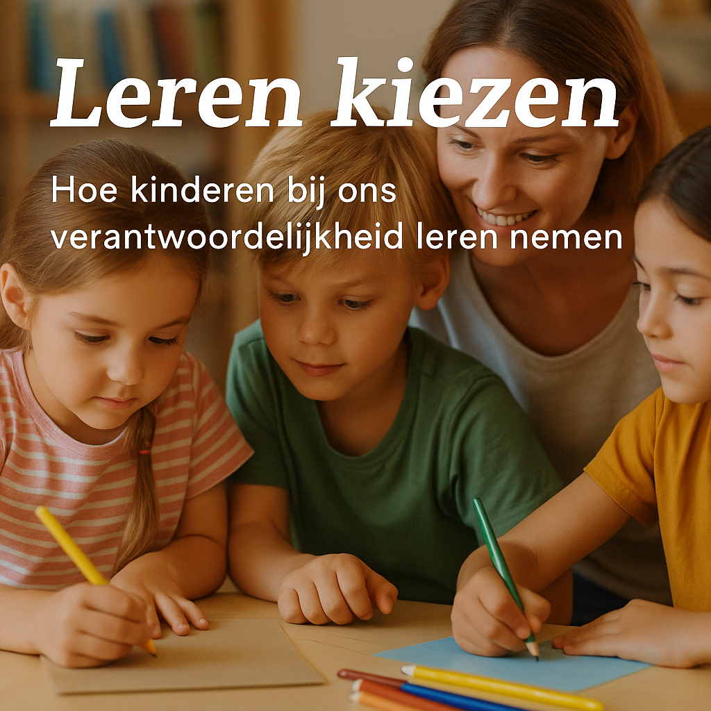 Kind leert in vrijheid en vertrouwen op democratische school De Vuurvlinder
